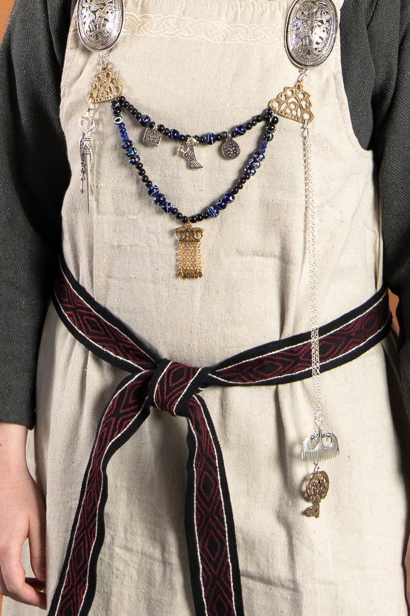 Viking riem Caja, zwart, 235 cm