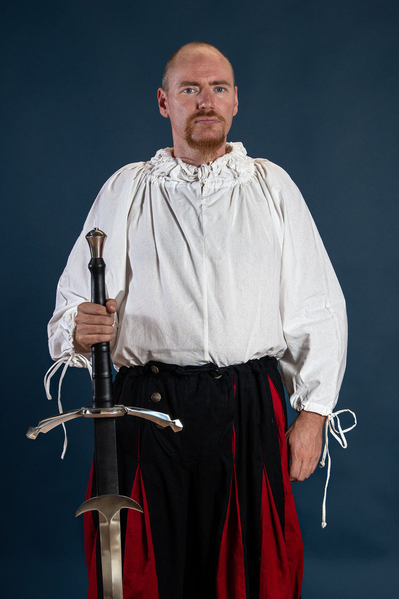 Renaissancehemd Cosimo, wit