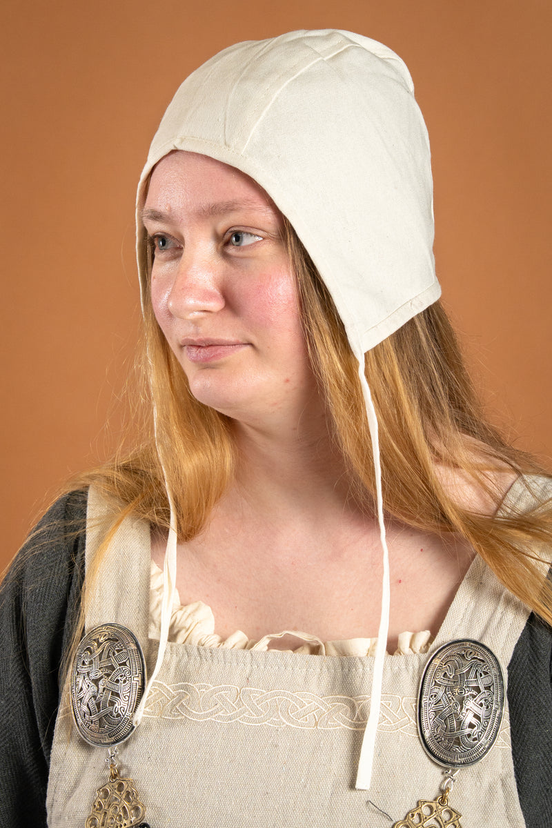 Capuche médiévale-Renaissance Gouda, naturel 