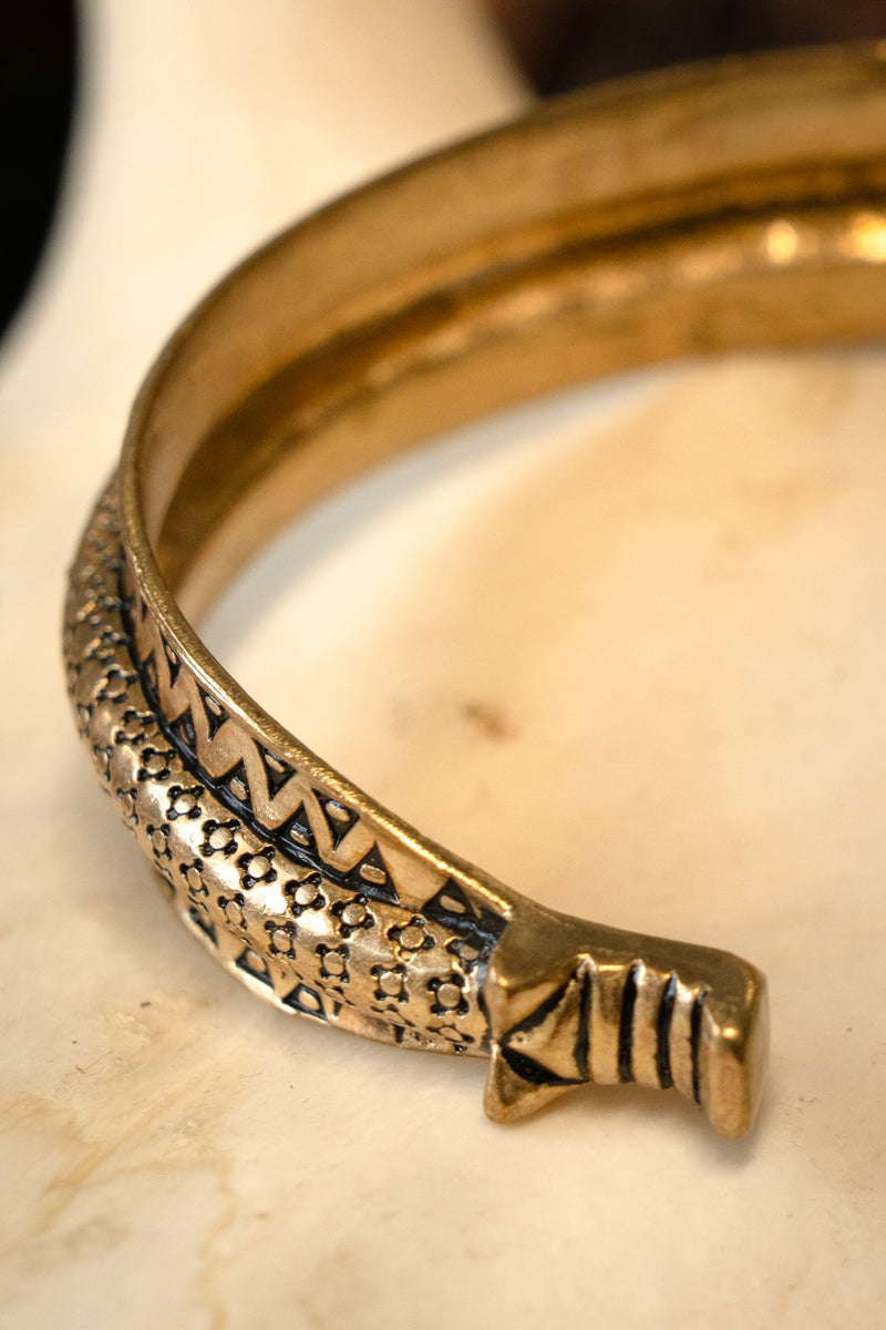 10. Jahrhundert Rusvik Armband, Bronze 