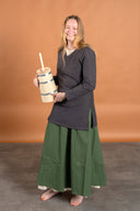 Tuniek schildmaagd Frekja, grijs