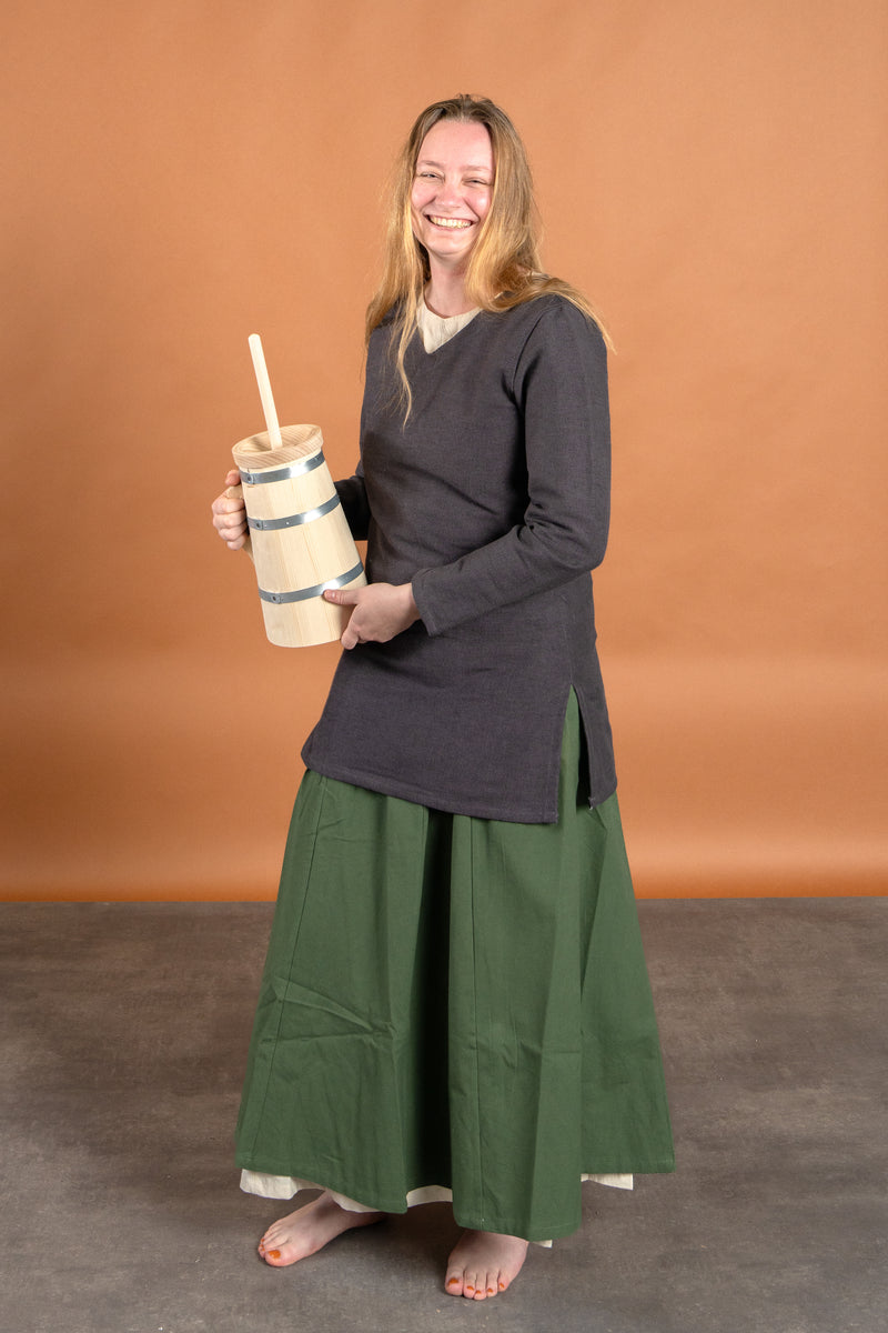 Tuniek schildmaagd Frekja, grijs