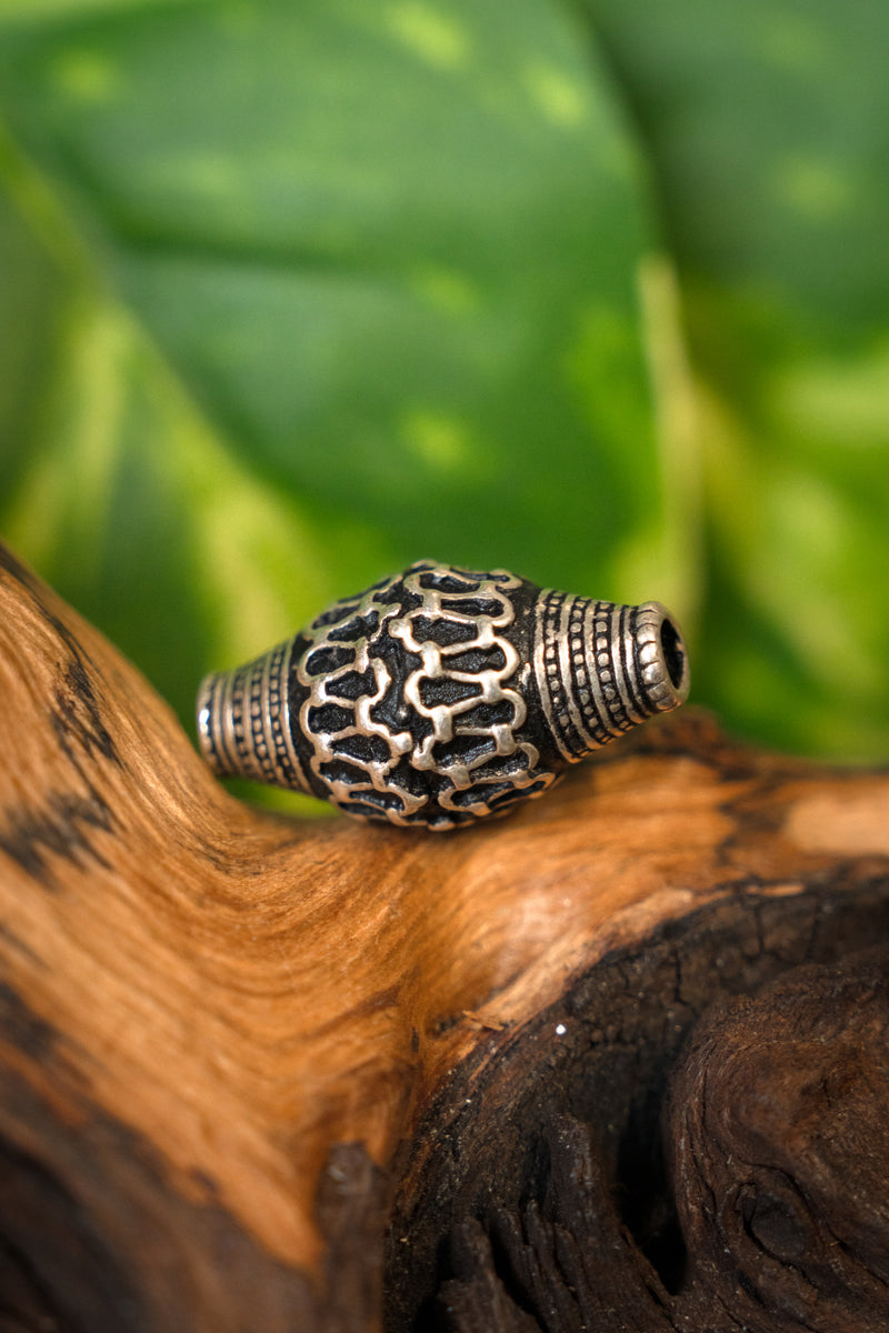 Viking perle Sverige, sølvbelagt bronze
