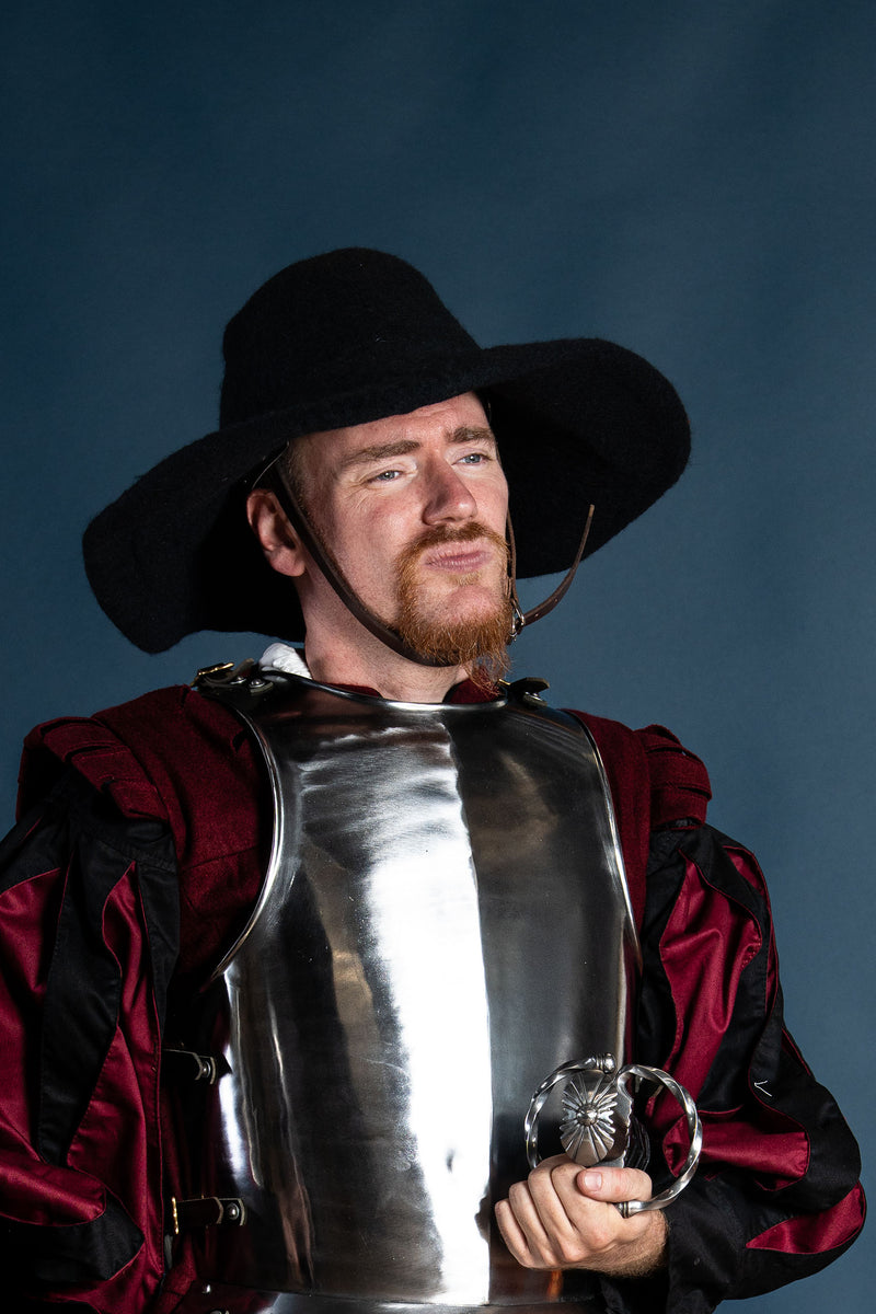 Hoed Guthrie, zwart, wolvilt