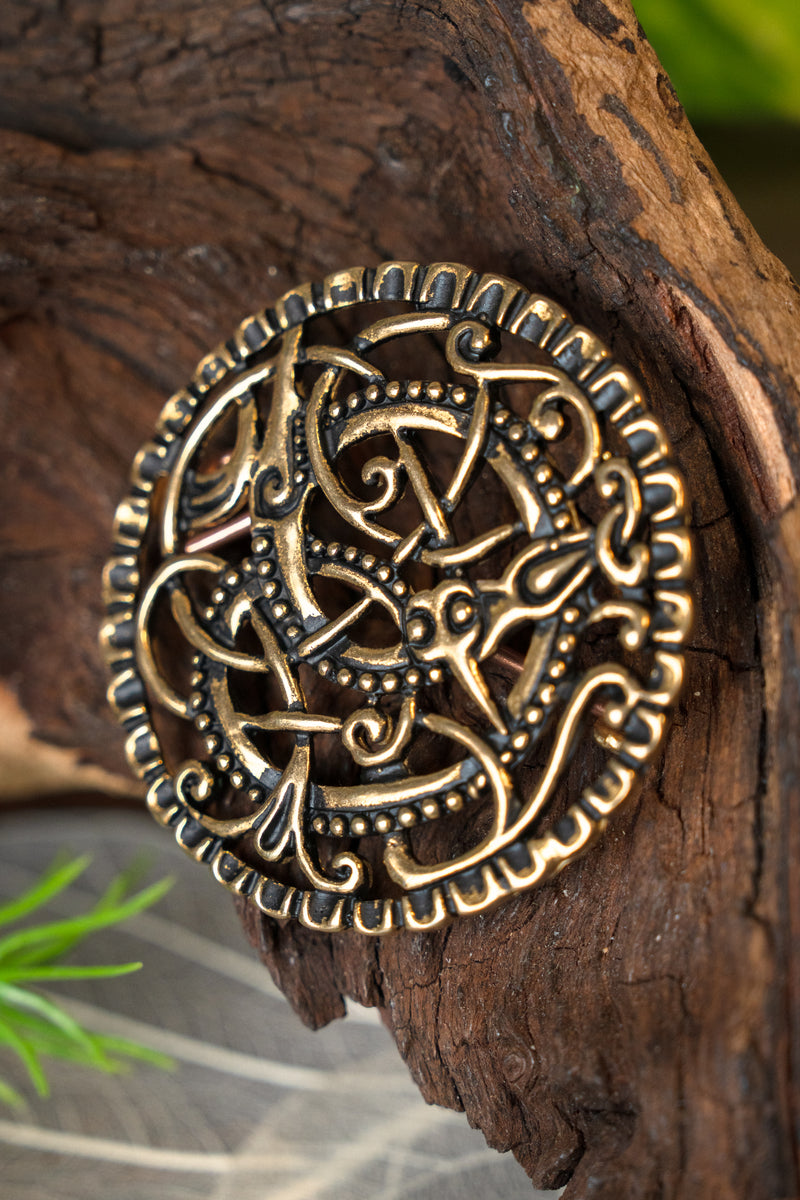 Pitney broche, bronze 