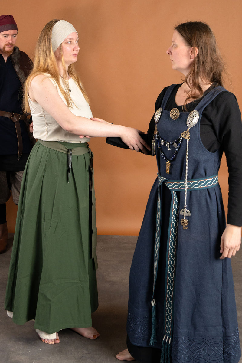 Repliche storiche foulard base, lino, naturale 