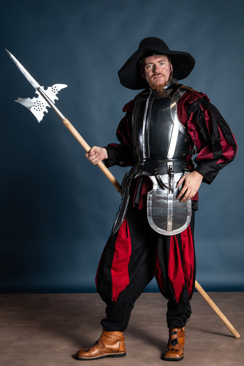 Duitse hellebaard, semi-scherp