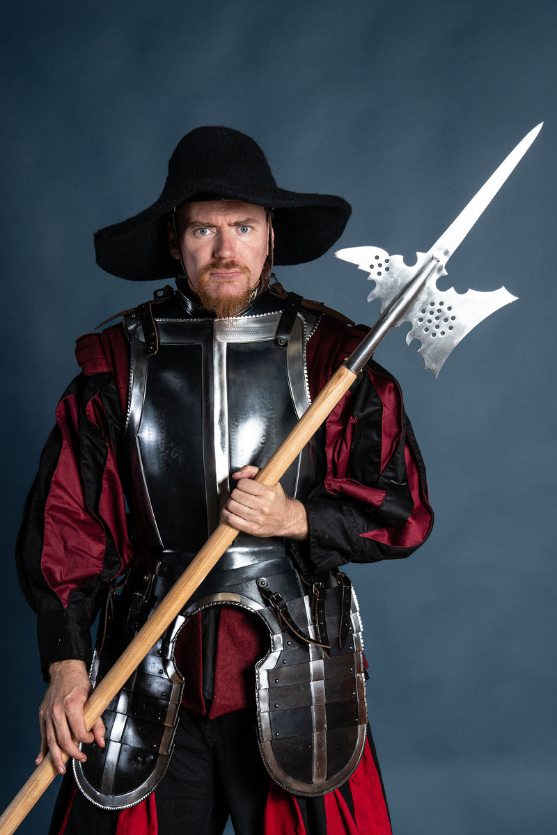 Tassets Kaspar gebronsd, 1,2 mm 