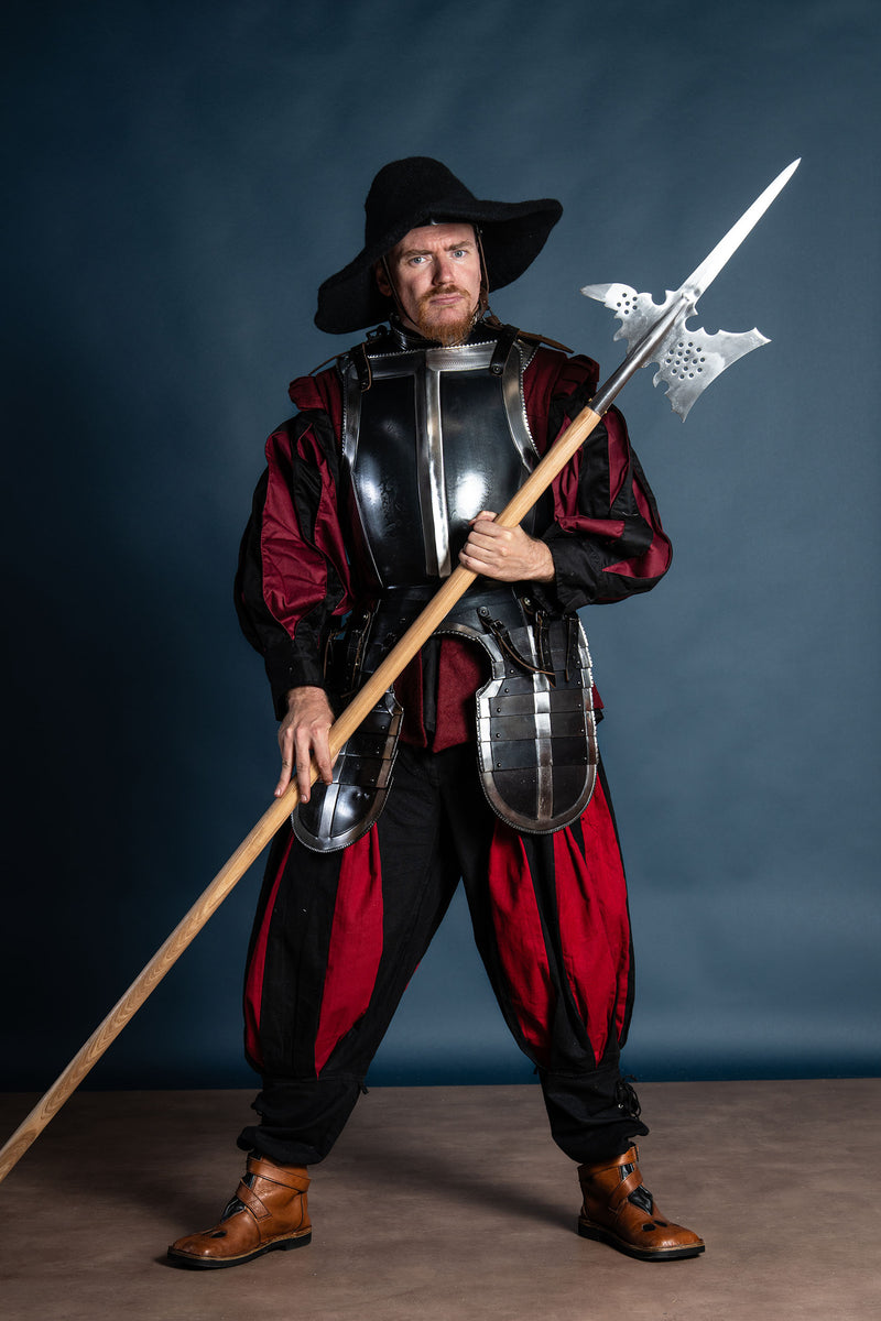 16th century cuirass Kaspar, bronzed, 1.2 mm