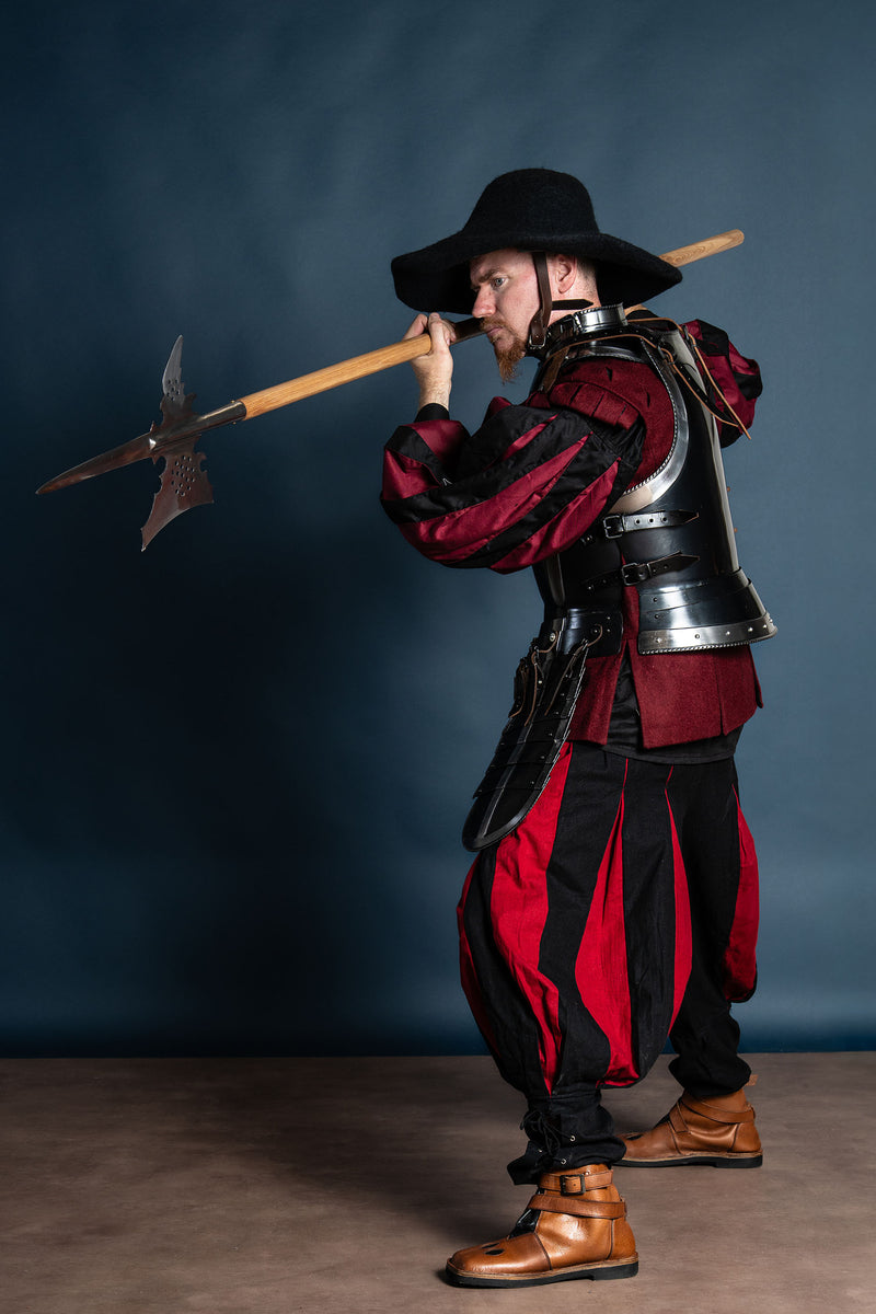 16th century cuirass Kaspar, bronzed, 1.2 mm