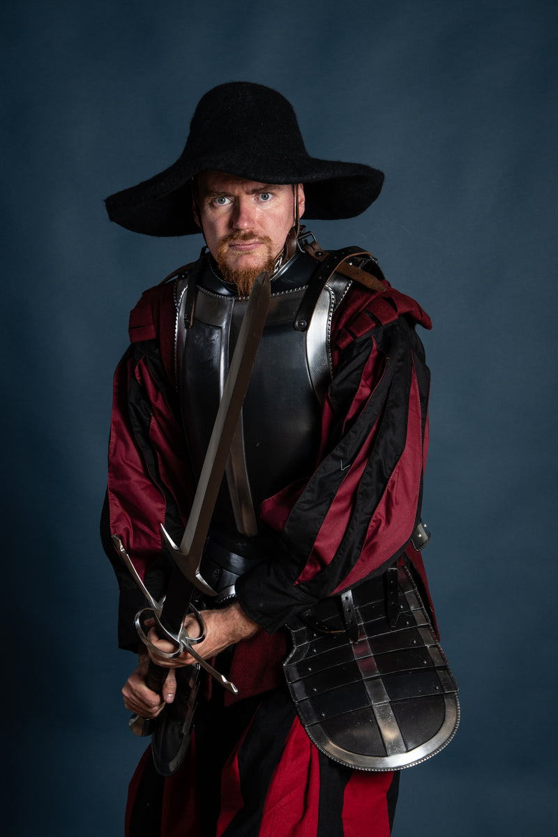 Tassets Kaspar gebronsd, 1.2 mm