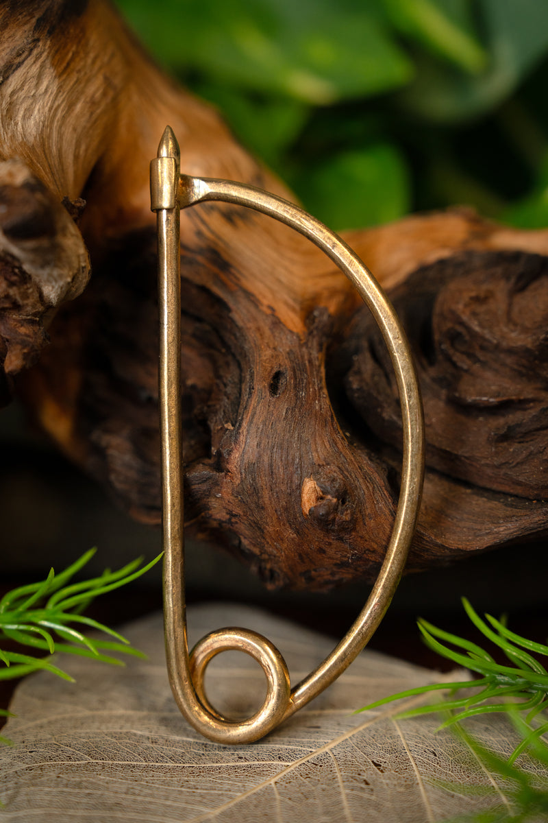 Keltische boogfibula, messing