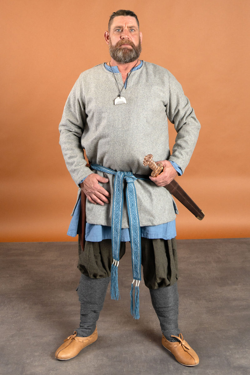 Tuniek Lodin, grijs, wolmix