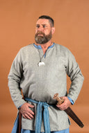 Tuniek Lodin, grijs, wolmix