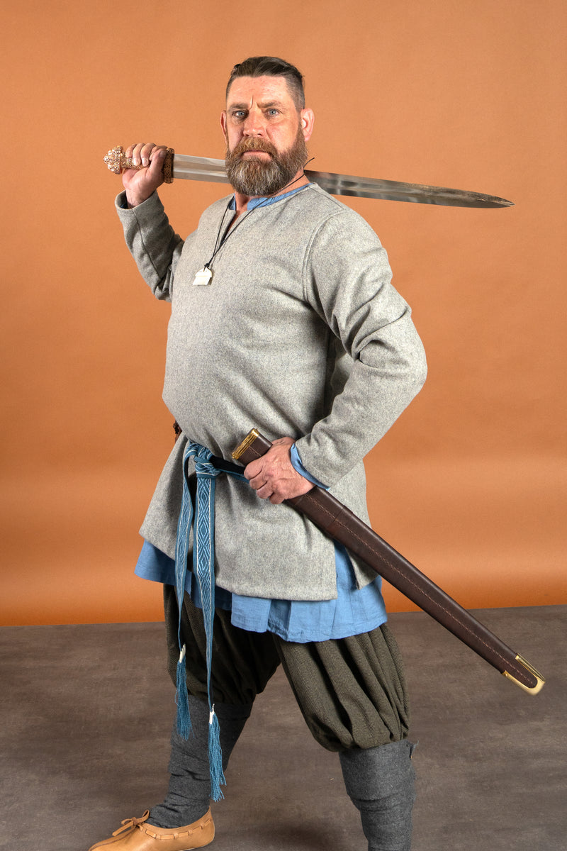 Linne Vikingbyxor Odin, olivgrön 