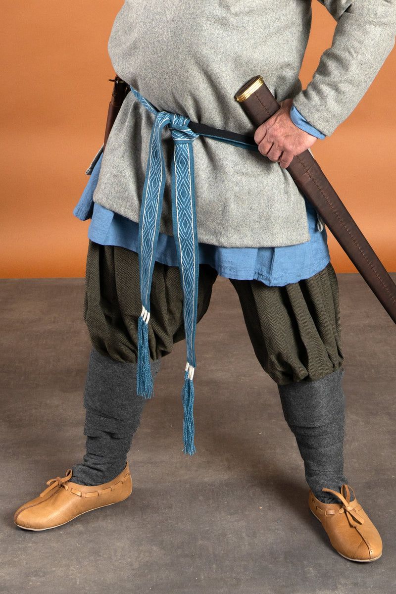 Linne Vikingbyxor Odin, olivgrön 