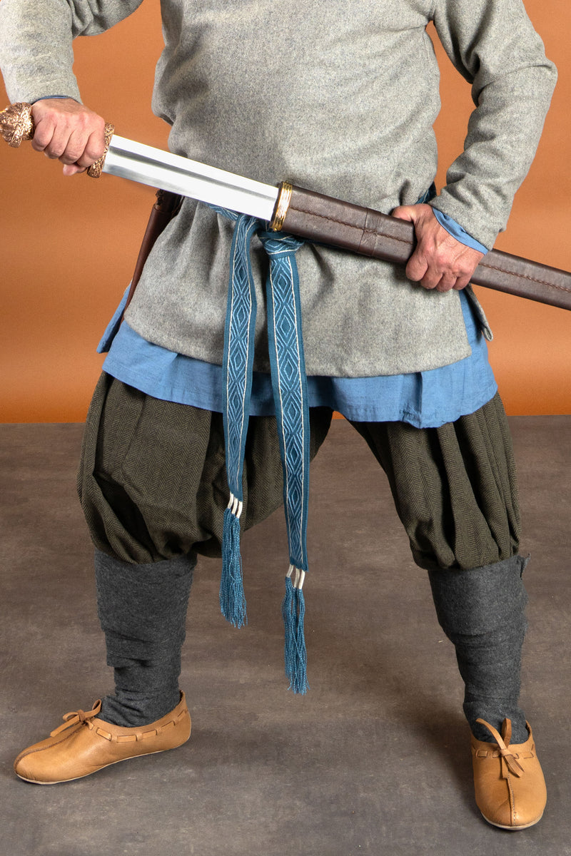 Linne Vikingbyxor Odin, olivgrön 