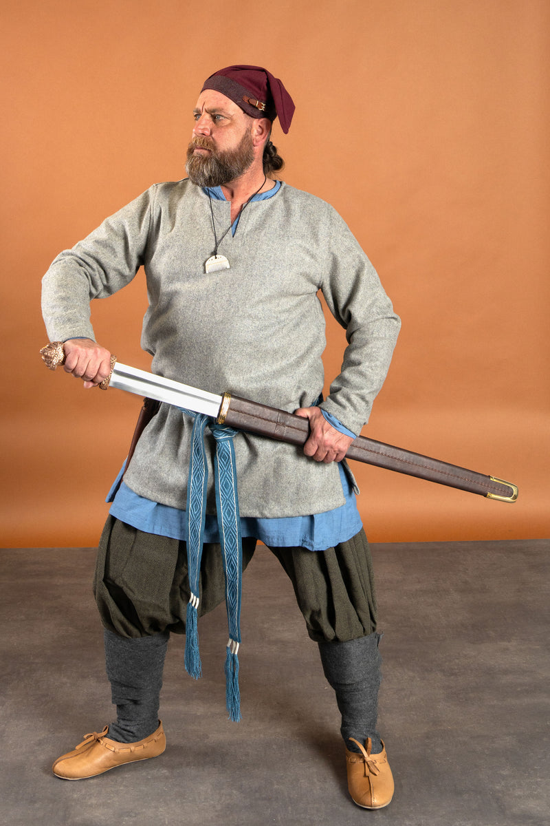 Tuniek Lodin, grijs, wolmix