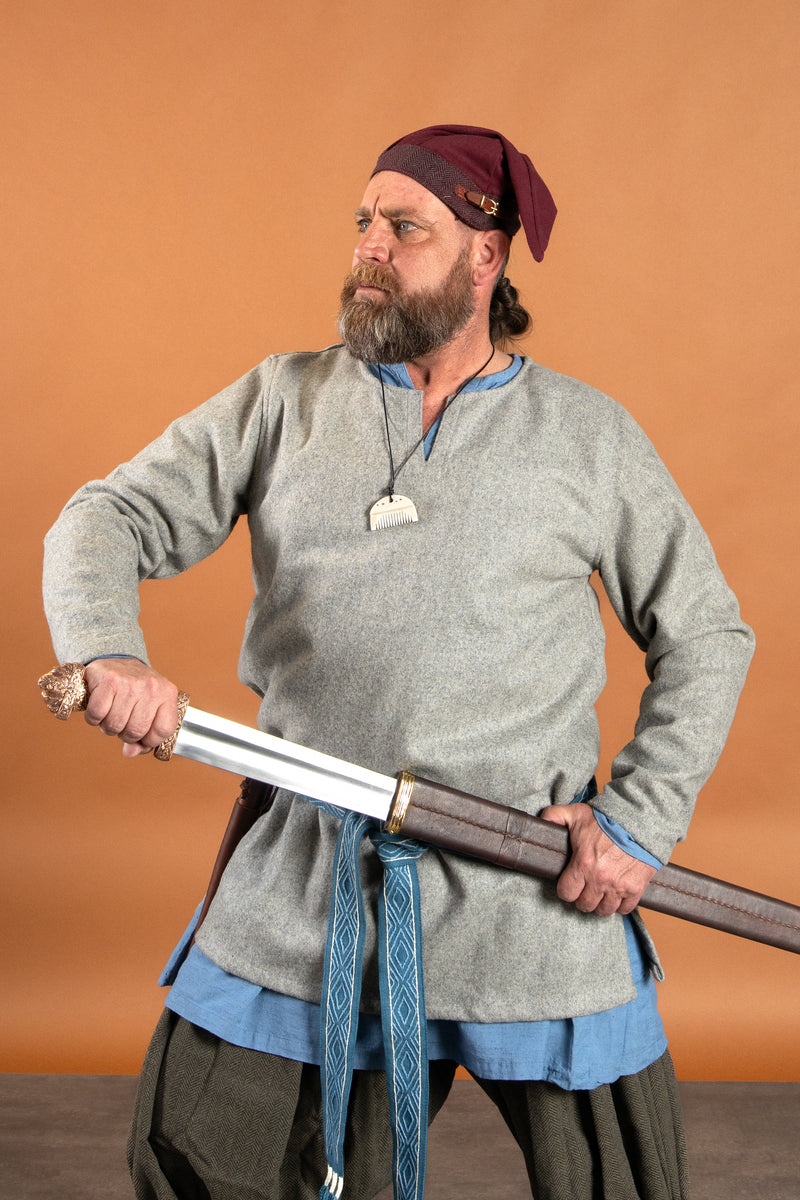 Viking muts Toki, bordeauxrood