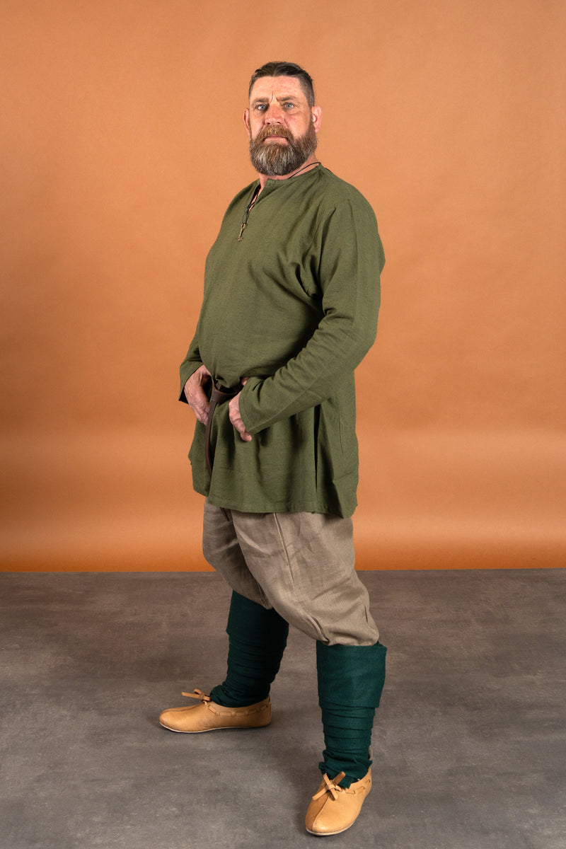 Linnen Vikingbroek Odin, grijs