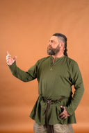 Linnen Viking tuniek Ragnar, groen