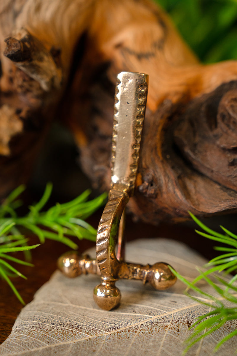 Romano-Germaanse kruisboogfibula, messing