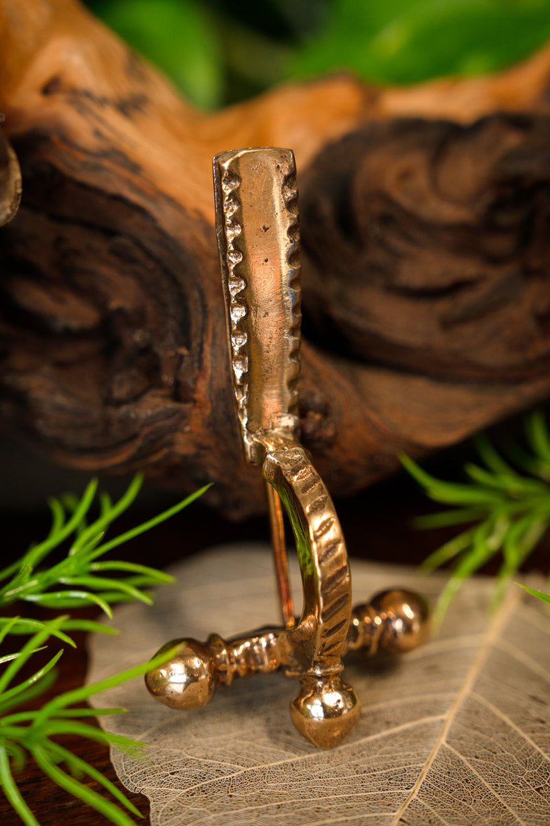 Romano-Germaanse kruisboogfibula, messing
