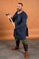 Middeleeuwse linnen tuniek, blauw