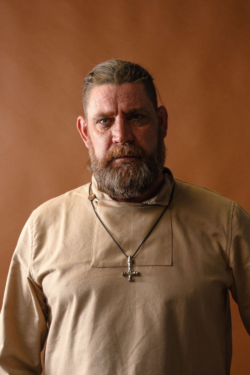 Skjoldehamm tunica Einarr, naturale 