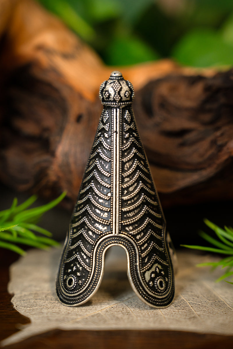 Birka mutspunt verzilverd