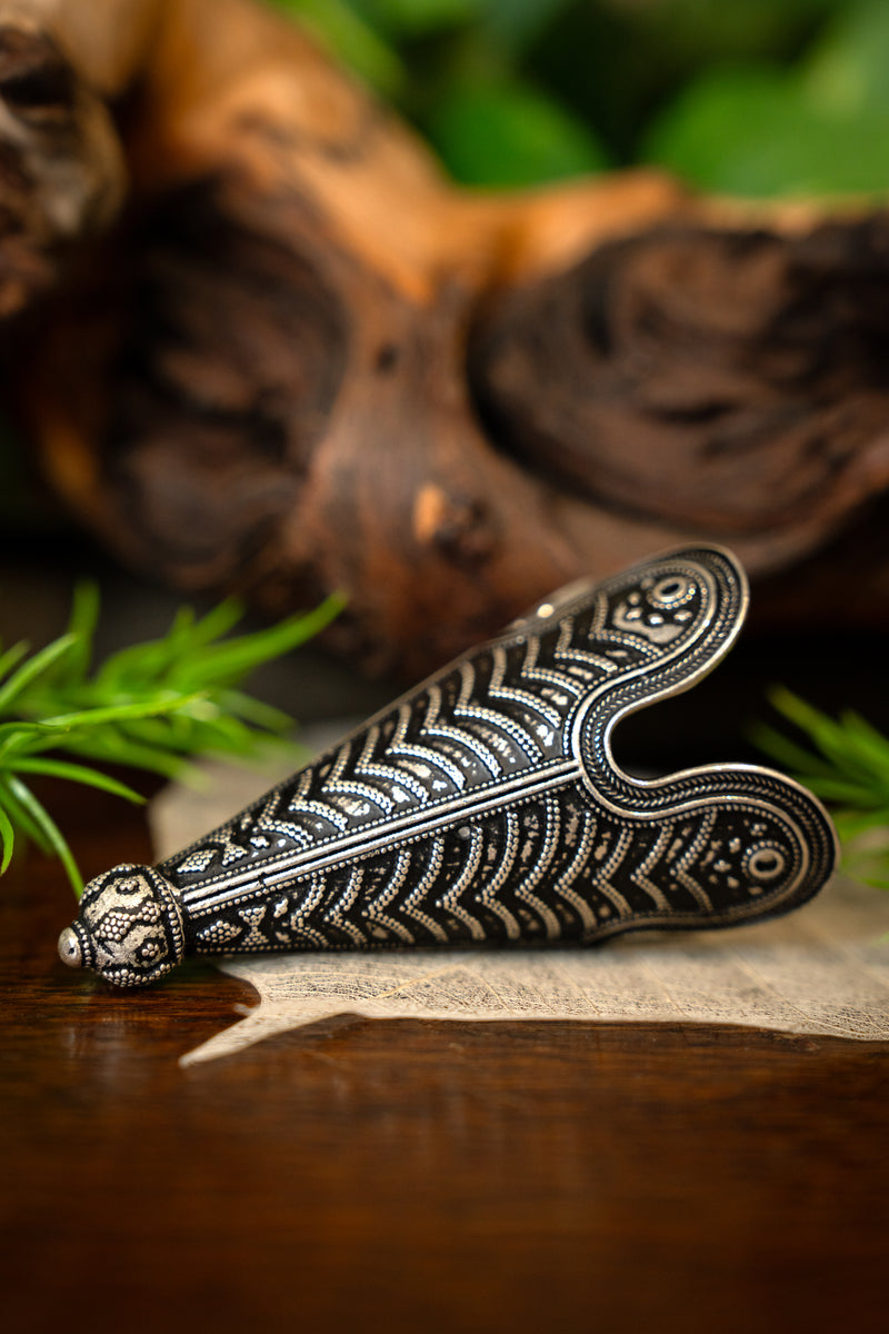 Birka mutspunt verzilverd