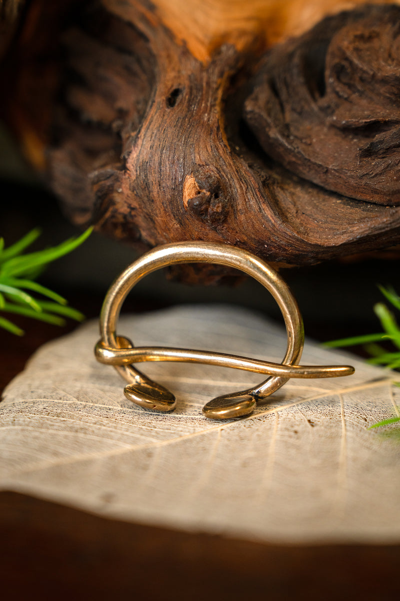 Kleine ringfibula Birka, brons