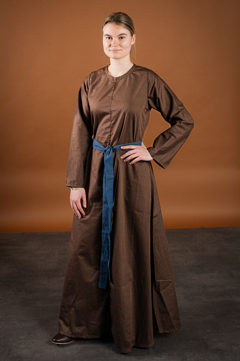 Viking jurk Lenora, bruin
