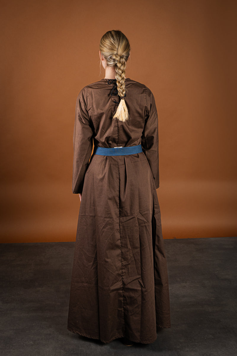 Viking jurk Lenora, bruin