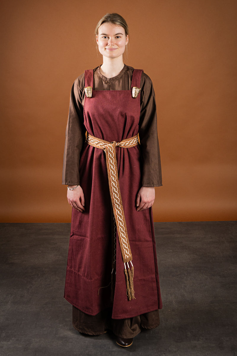 Viking jurk Lenora, bruin