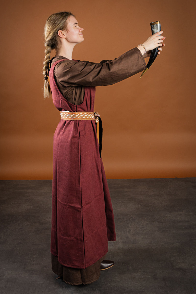 Vikingo cinturón Elina, 235 cm, marrón 