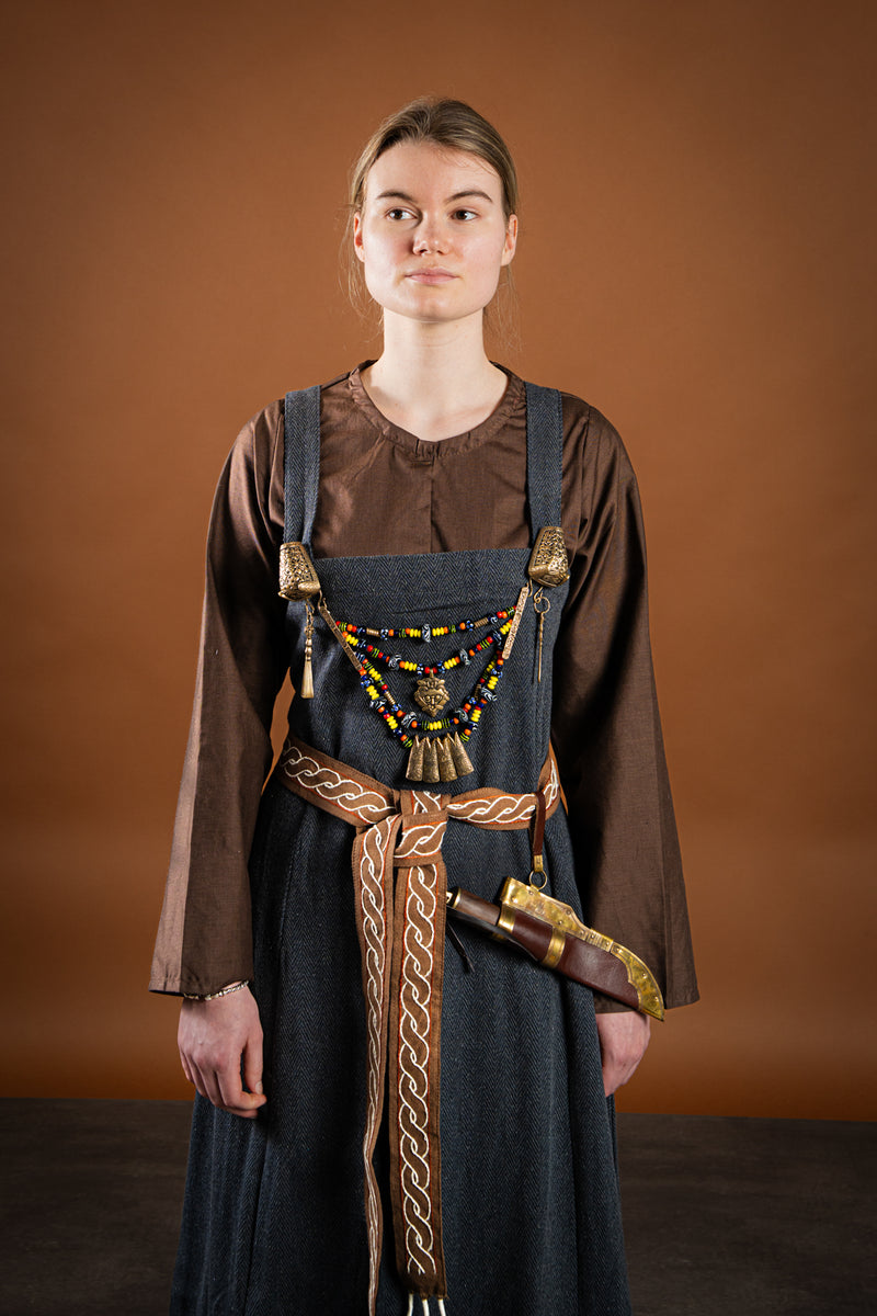 Viking hangeroc Frida vissegraat, donkergrijs