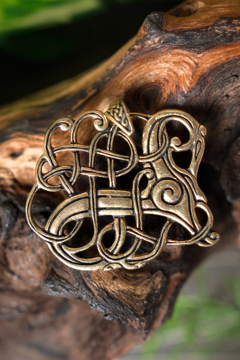 Vikingsmykke Lindholm Hoeje, bronze 