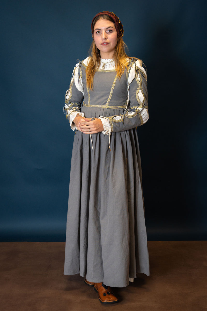 Gamurra italiana, fine XV secolo, grigio 