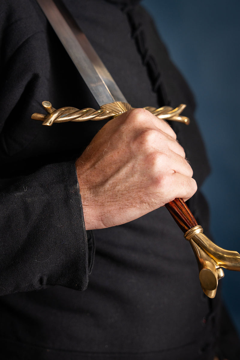 Medieval espada Oakeshott XVIII, semi-afilado 