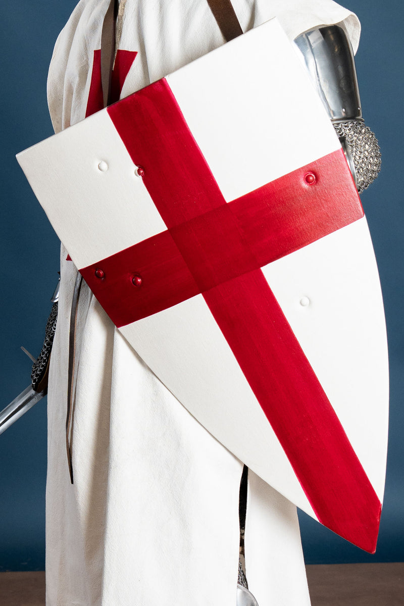 scudo Cavalieri templari in legno 