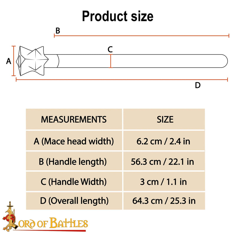 12e-14e eeuwse strijdknots, semi-scherp