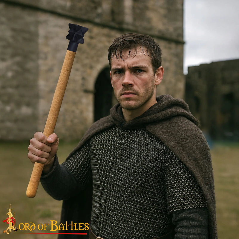 12e-14e eeuwse strijdknots, semi-scherp