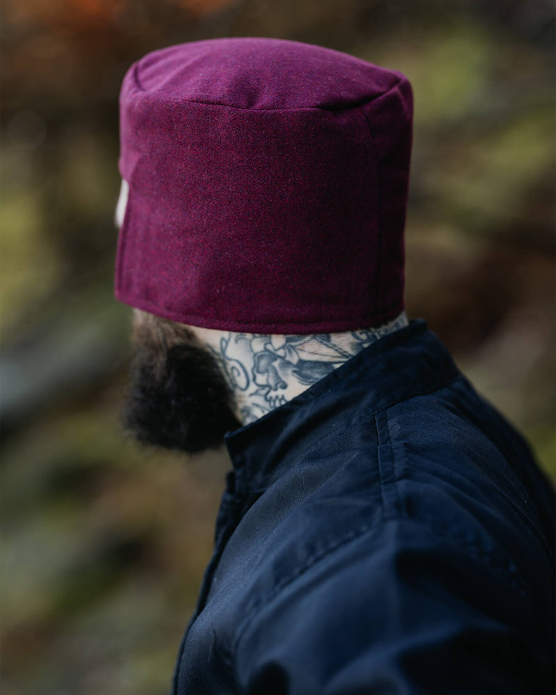 Renaissance muts Rafael, wolmix, rood