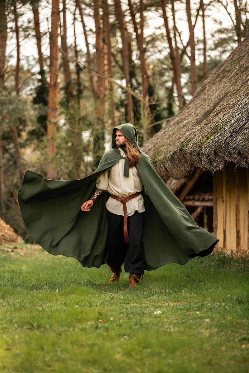 Cloak Milisant, green