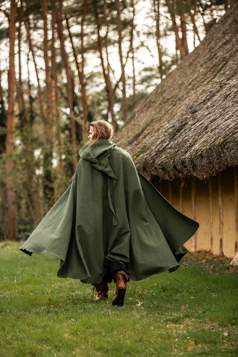 Cloak Milisant, green