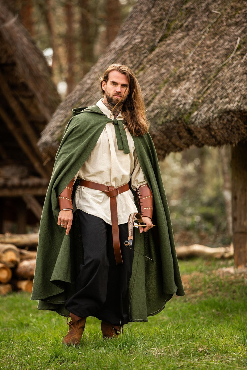Cloak Milisant, green