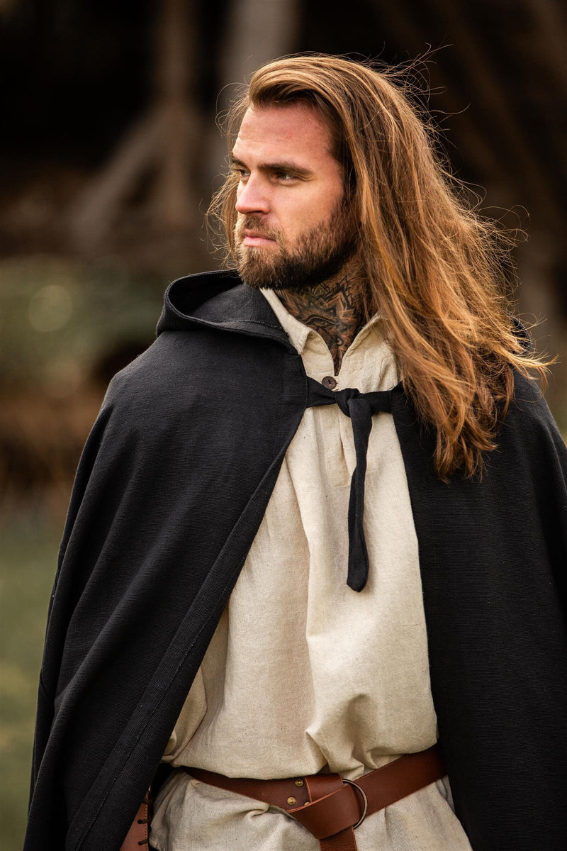 Mantel Milisant, schwarz