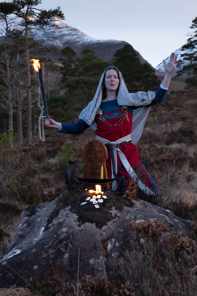 Viking vrouwen en offers (blóts)