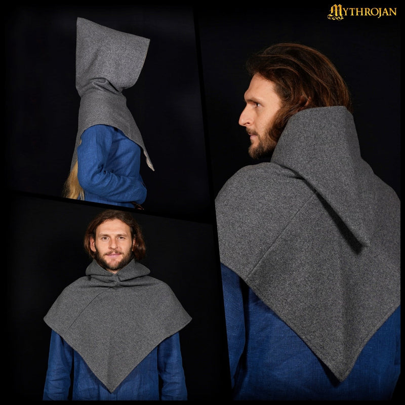 Skjoldehamn vichingo cappuccio, lana & lino 